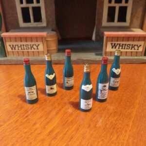 sada vín, pití pro panenky