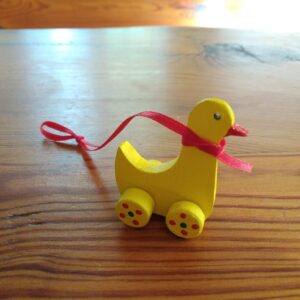 kačenka, hračka na kolečkách
