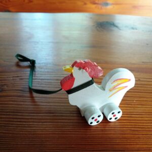 hračka na kolečkách, miniatura