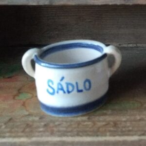 buclák na sádlo, nádobíčko
