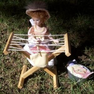 sušák na prádlo pro panenky