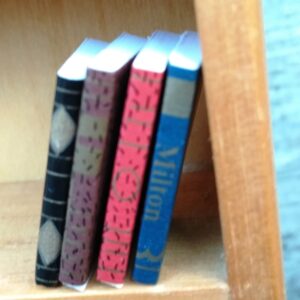 miniaturní knížky