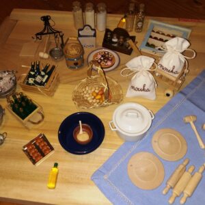 jídlo, doplňky pro panenky