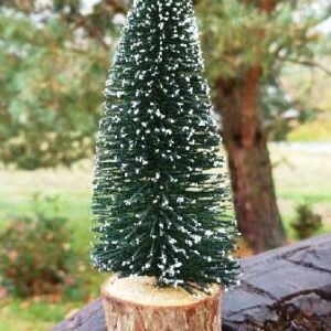 vánoční strome, miniaturní