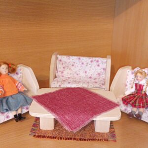 Posezení pro panenky nebo myšky č. 2