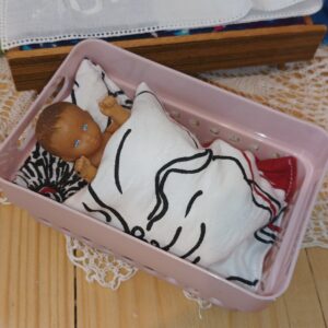 Košík s peřinkou pro miminko