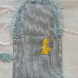 Pytel do postýlky se zajíčkem