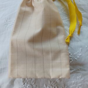 Sáček na dárek smetanový bez loga